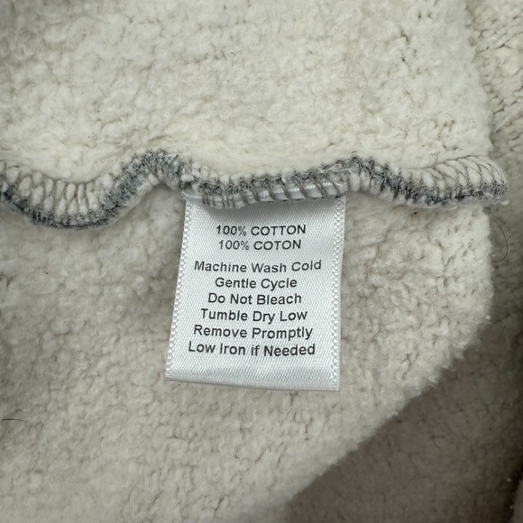 Cinq à Sept Blaise Bonne Nuit Paris Sweatshirt Grey‎ XS Women's Cotton Raw Hem - Picture 8 of 10